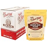 Bob's Red Mill Brown Rice Flour, 24oz (Pack of 4) - Non GMO, Whole Grain, Vegan, Kosher