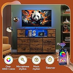 WLIVE TV Stand for 45, 50, 55 inch