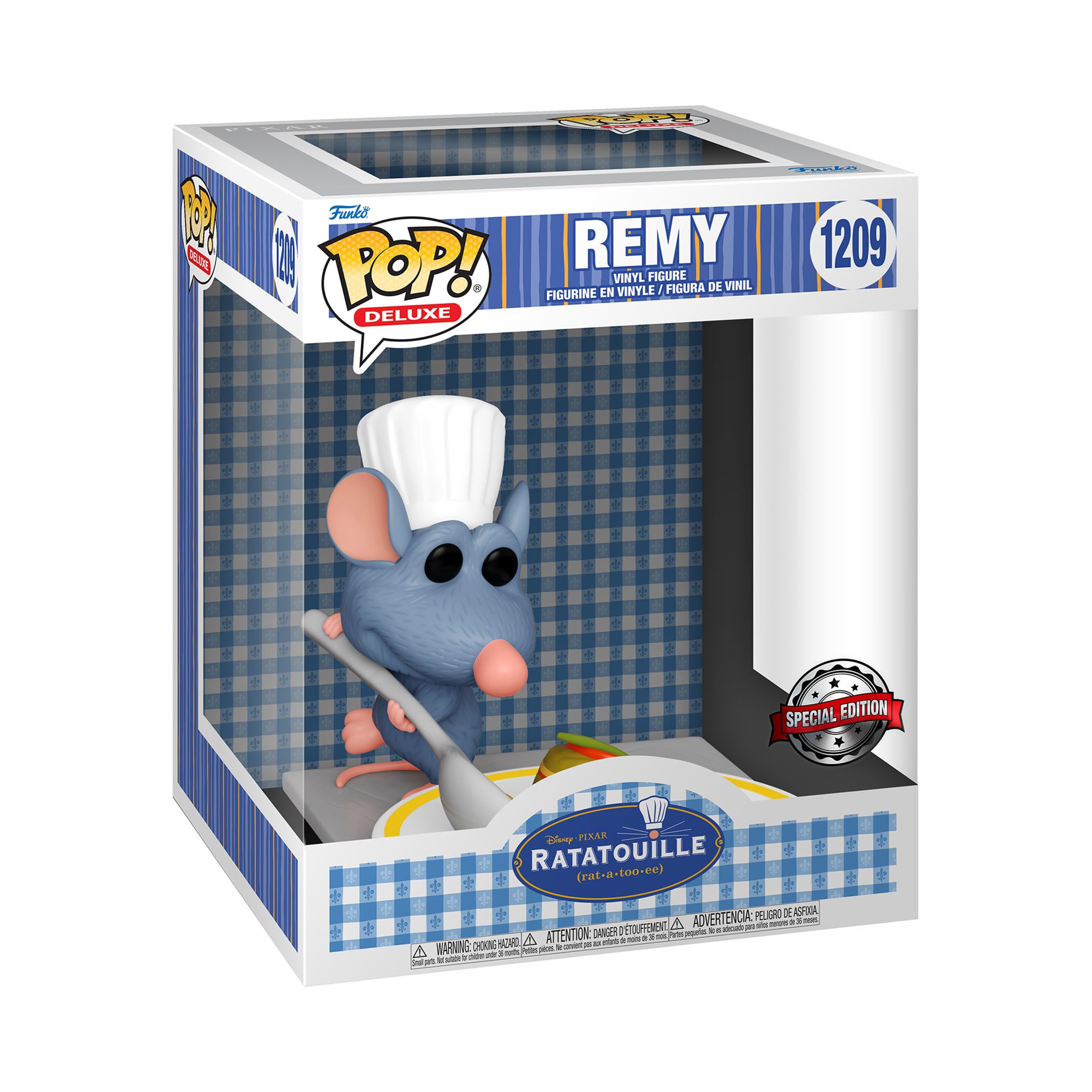 Funko Pop! Deluxe: Disney - Remy With Ratatouille - Collectable Vinyl Figure - Gift Idea - Official Merchandise - Toys for Kids & Adults - Movies Fans - Model Figure for Collectors and Display