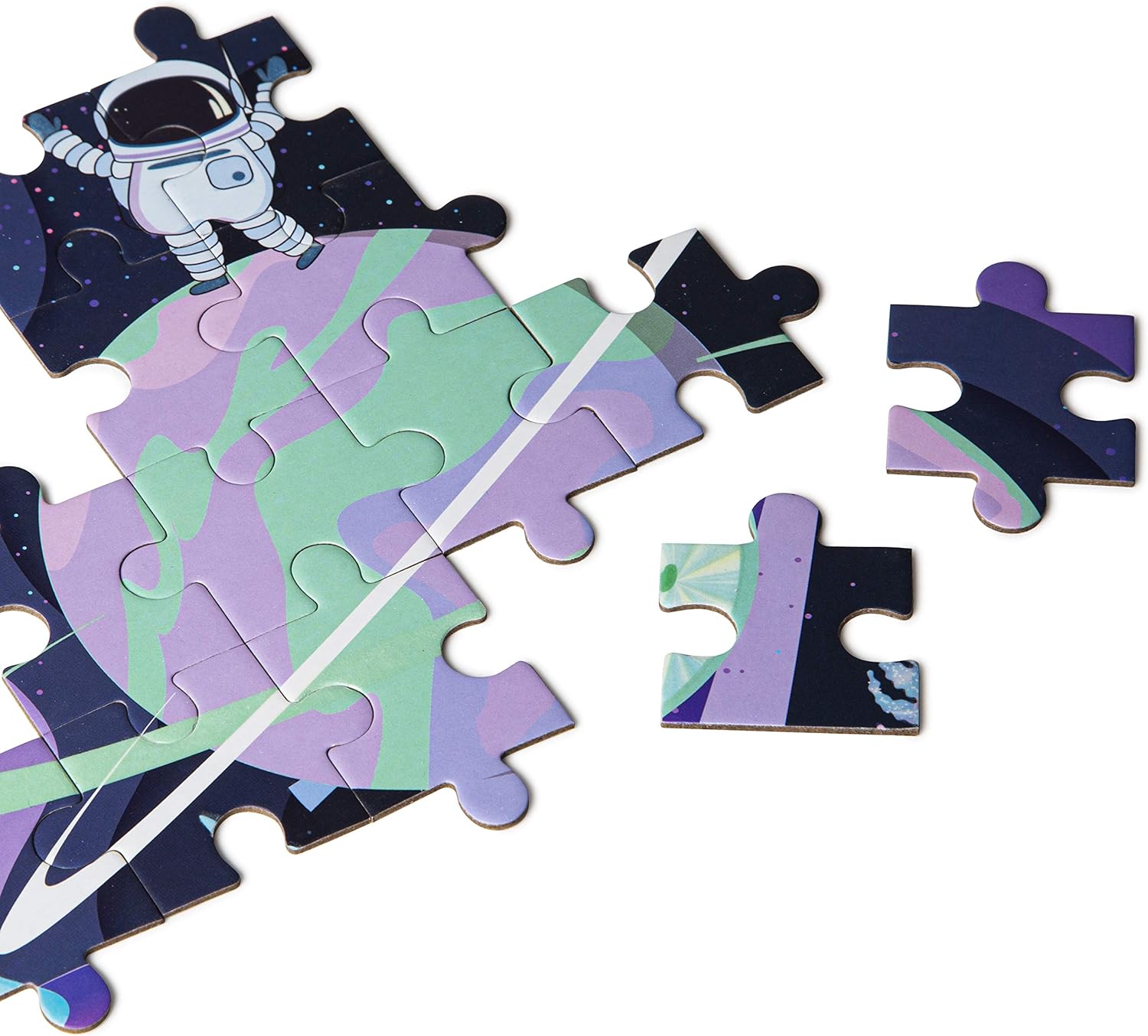 Sparkle and Glimmer Outer Space Puzzle 150 Piece Jigsaw Puzzle for