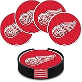 Rico Industries NHL Hockey Standard Classic Favorites: PVC Coaster Set (4-Pack)
