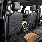 TAIKOO Seat Back Protector + Large Capacity Pocket Storage Organizer,Preventing the Impact of Children Stepping on the Seat B