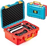 DEVASO Carrying Case for Nintendo Switch/Switch OLED, Professional Deluxe Waterproof Travel Bag Soft Lining Hard Case for Nintendo Switch OLED Model (2021) Console Pro Controller & Accessories
