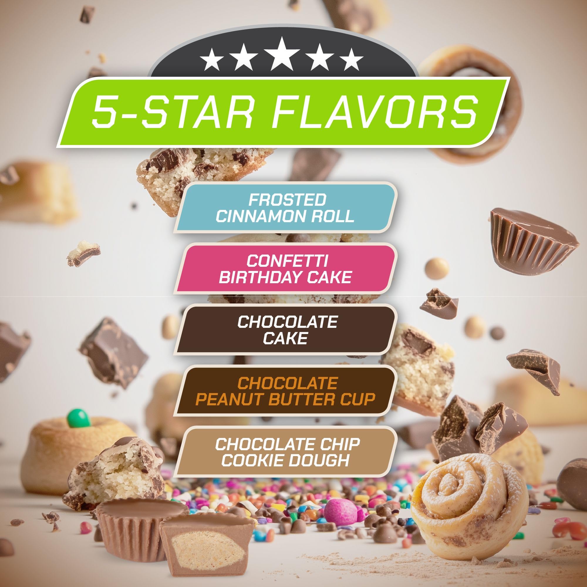 MusclePharm Combat Sport Bar, Chocolate Peanut Butter Cup, High Protein Bars, Combat Cravings, Fuel Performance & Meet Energy Demands, 20g Protein from Whey Protein, 5g Fiber, Gluten Free, 12 Bars