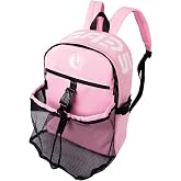 Basketball Backpack with Separate Ball Compartment &amp; Shoe Storage - Durable Sports Bag for Kids &amp; Youth, Water-Resistant Gym Bag for Soccer, Volleyball, and Basketball Gear Training
