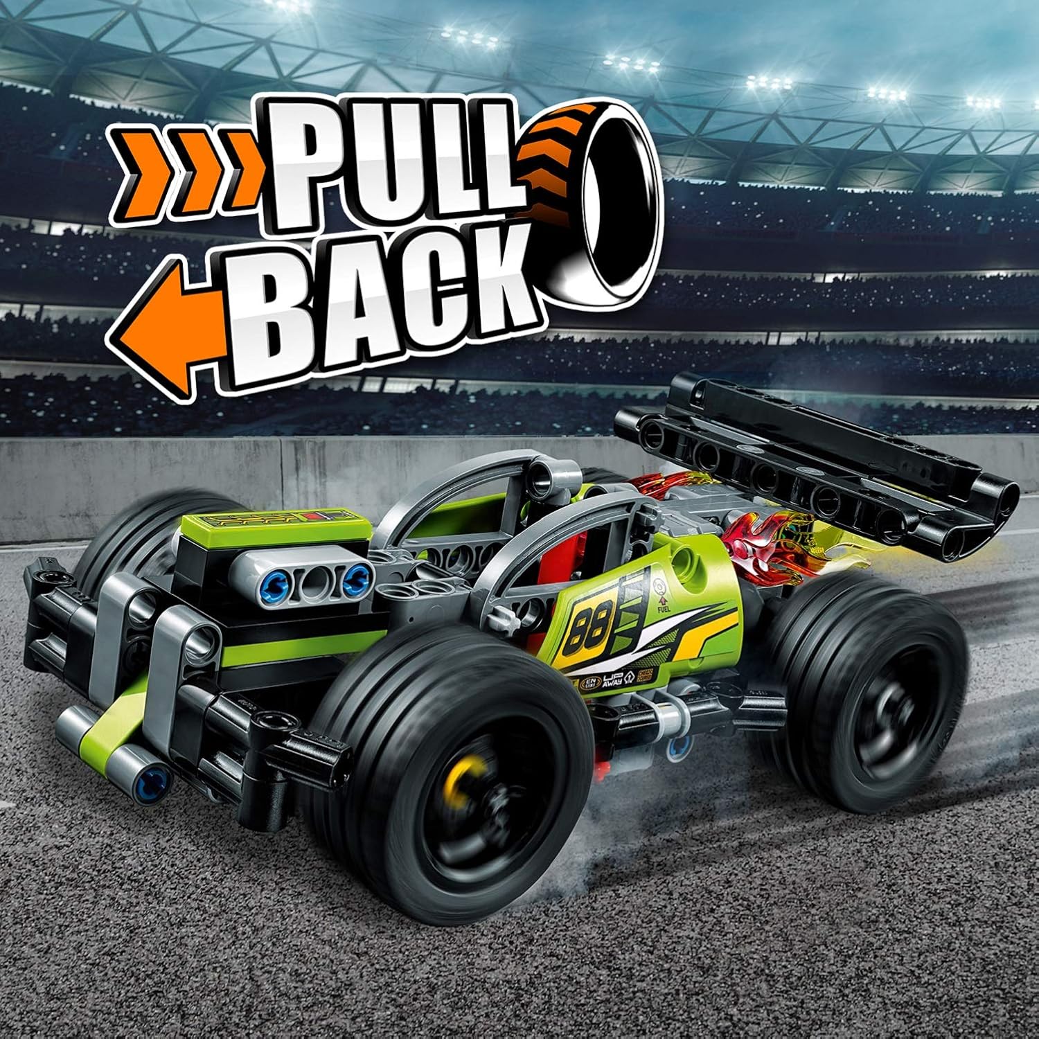 lego technic whack building kit