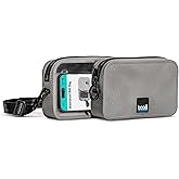Booe Waterproof Belt Bag - Waterproof Fanny Pack - Storm Grey | 100% Waterproof Bag, IP67 Submersible, Airtight TRU Zip, Floats, Fits All Phones, Touchscreen-Friendly, Crossbody/Waist Pack