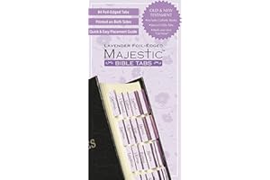 Majestic Bible Tabs Lavender