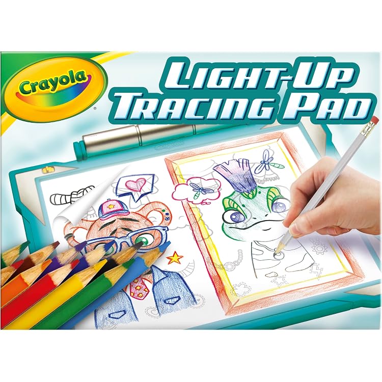 Amazon.com: Crayola Light Up Tracing Pad - Pink, Drawing Pads for Kids,  Kids Toys, Gifts for Girls and Boys, Ages 6, 7, 8, 9 [Amazon Exclusive]. :  Toys & Games