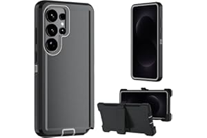 for Samsung Galaxy S26 Ultra case, S26 Ultra Heavy Duty case,with A Tempered Glass Screen Protector, [Military Grade Protecti