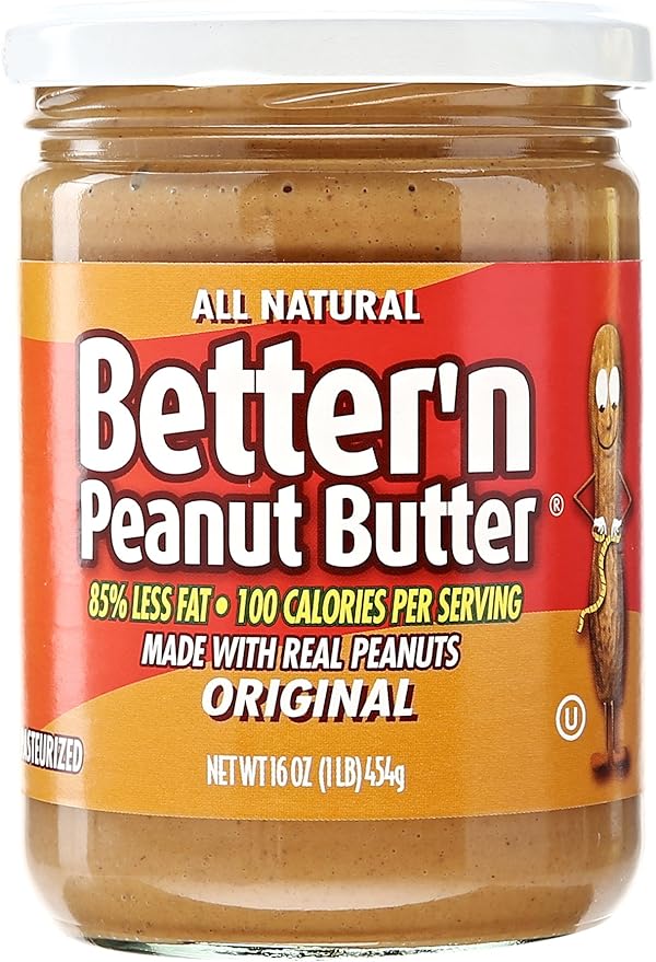 Better N Peanut Butter Original Creamy 16 oz Amazon.ca Health