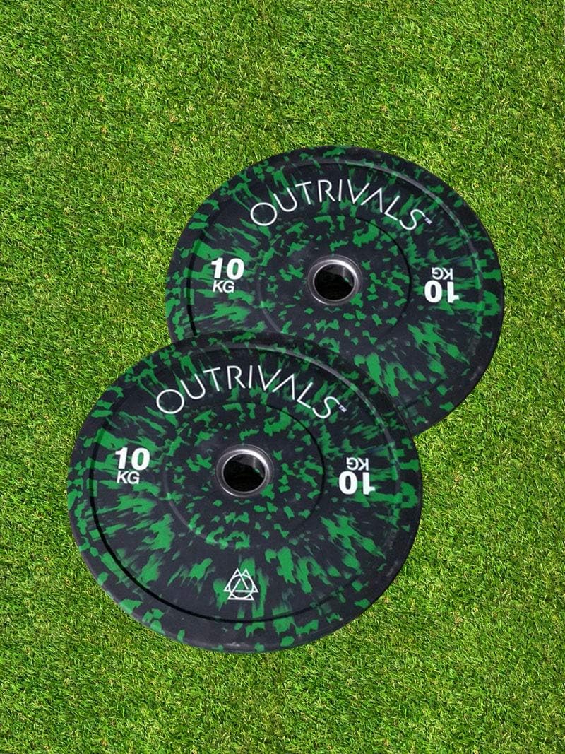 Outrivals Hi Impact Olympic Weight Plates Olympic Lifting Gym Home Fitness Training Weight Exercise Crossfit