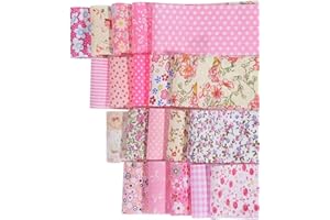 Quilting Fabric Jelly Rolls,Pre-Cut Cotton Quilting Fabric Roll | Crafting Sewing Accessory for Quilted Bags Doll Clothes Dre