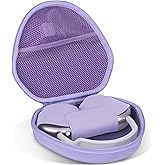 Lebakort Hard Case Compatible with Apple AirPods Max Over-Ear Headphones (Purple Case)