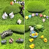 FomCcu Fairy Mini Garden Kit 72 Pieces Micro Landscape Animals Decor DIY view 4