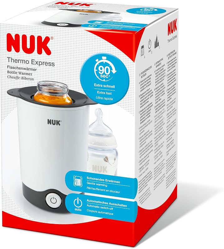 Thermo Express Chauffe-Biberon | Chauffage du Lait et des Repas à Maison avec Arrêt Automatique | 220–240 V