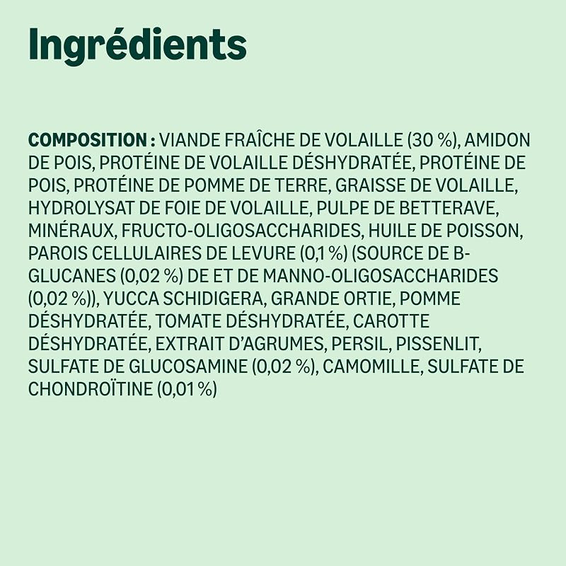 Grainfree Recipe Nourriture sèche pour Chat (stérilisée/légère) avec Poulet Frais 3 kg