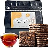 Premium Pu-erhTea，pu erh leaf，ripe tea7.05oz/200g-云南陈年普洱熟茶（ Pu-erh Tea Chunks)