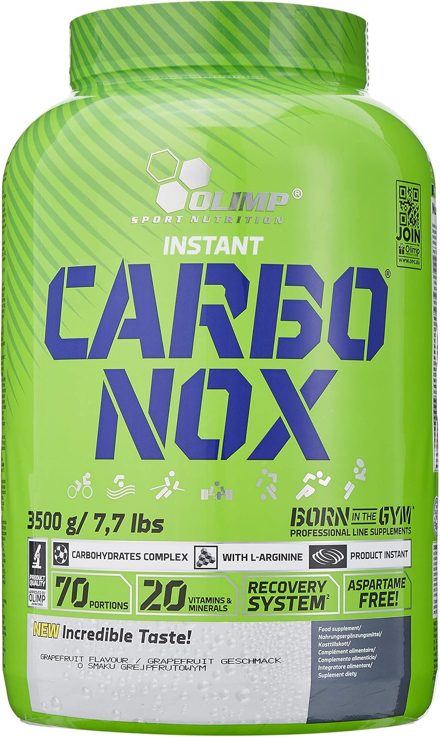 Olimp Sport Nutrition Carbonox Grapefruit Flavour (3500 g), Green, 3500g