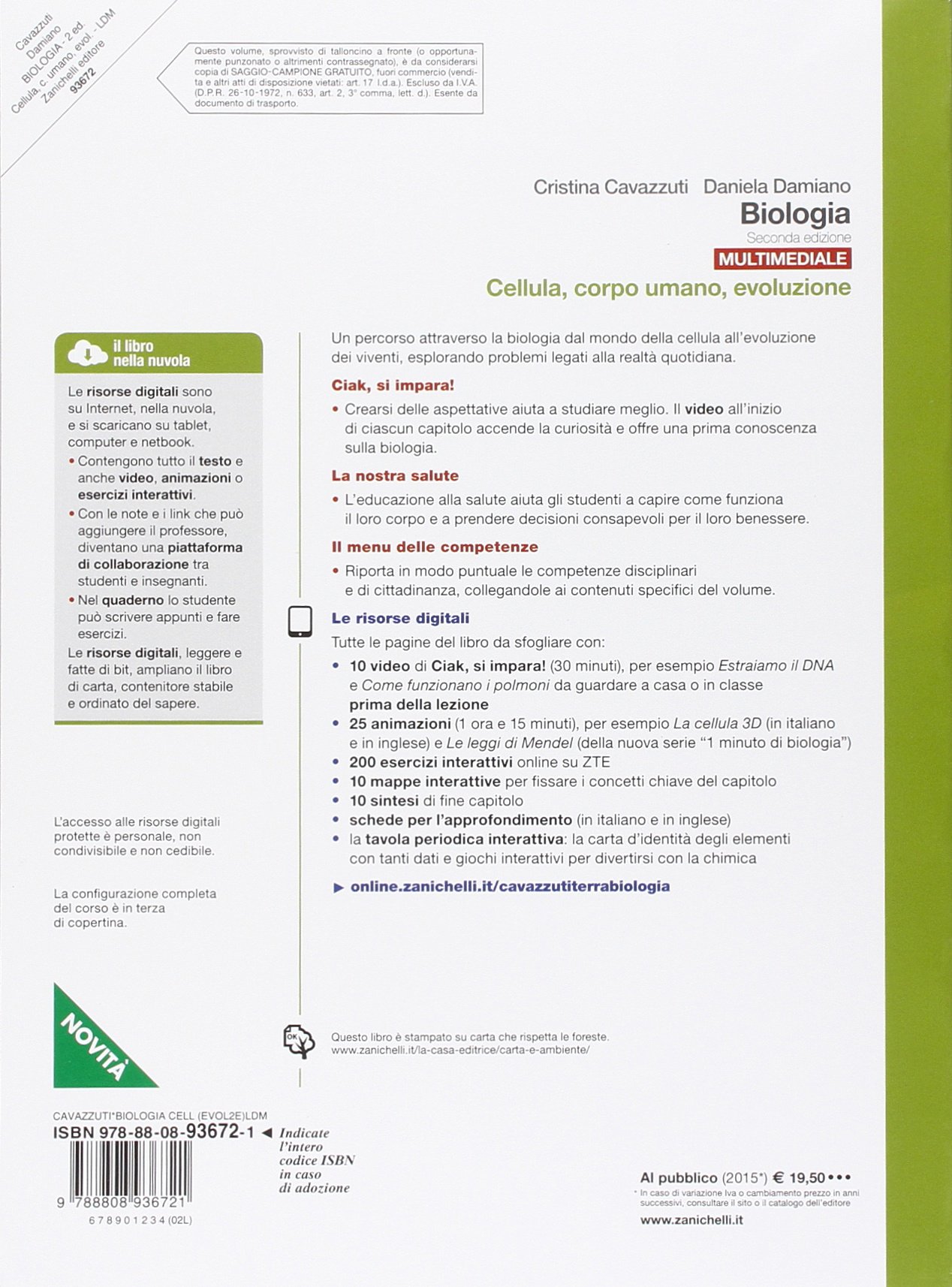 Biologia Cellula Corpo Umano Evoluzione Perle Scuole