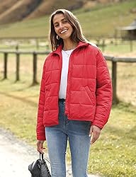 Bianstore Women's Oversized Splice Quilted