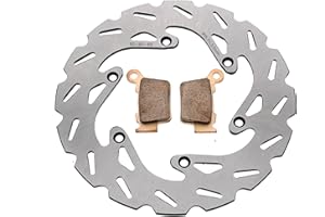 RACE-DRIVEN Brake Rotors and Brake Pads fit KTM 300 XC-W 2006-2021 Rear RipTide