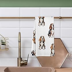 Yorhifa Basset Hound Dog Kitchen Dish