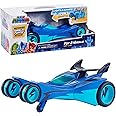 PJ Masks Pop-A-Wheelie Cat-Car, Vehicle with Lights and Sounds, Kids Toys for Ages 3 Up by Just Play