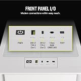Corsair iCUE 4000D RGB AIRFLOW Mid-Tower Case 3x AF120 RGB ELITE White view 7