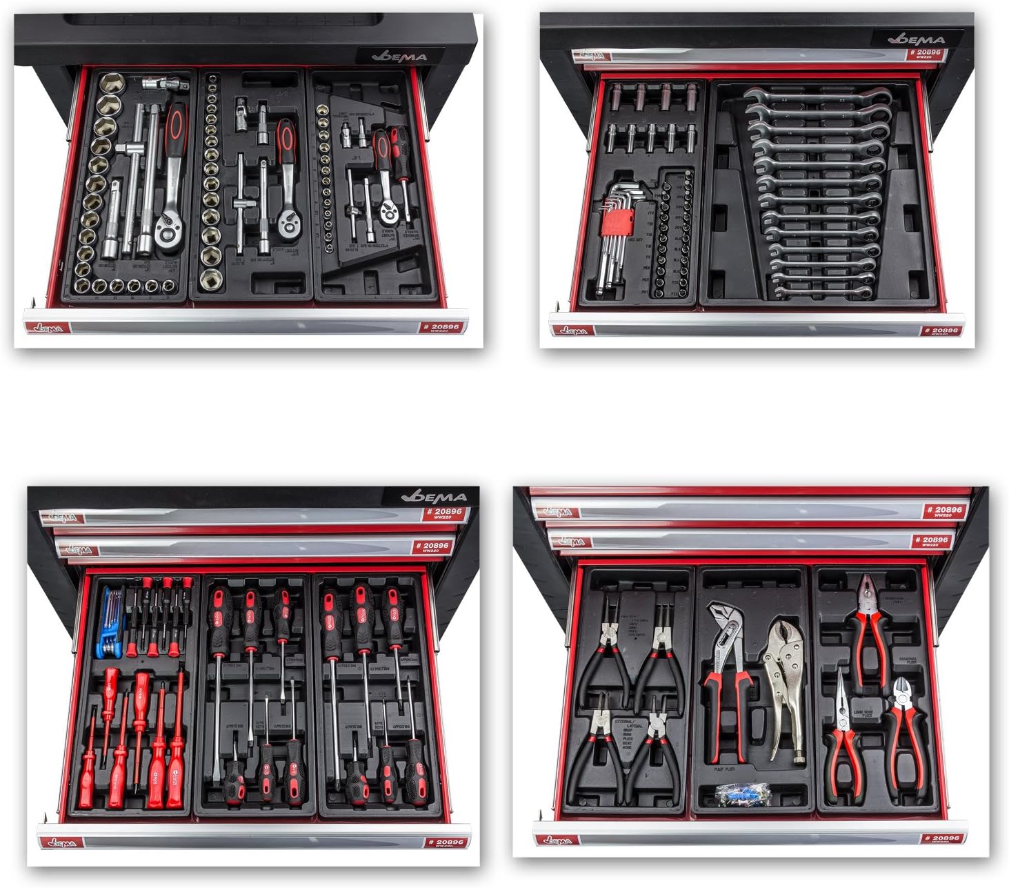 Werkstattwagen mit Werkzeug