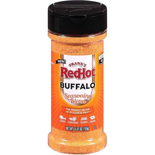 FRANK’S REDHOT BUFFALO SEASONING BLEND (GLUTEN FREE), 5.61 OZ