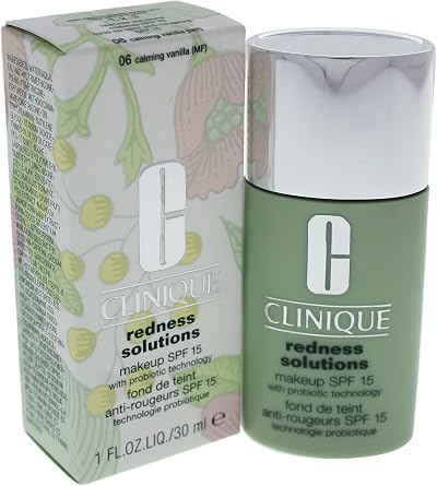 Clinique Redness Solutions Makeup Foundation SPF 15 Moderate Coverage Natural