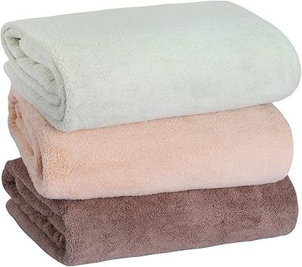 Amazon マイクロファイバー バスタオル 大判 超吸水 速乾 ふわふわ 約75 150cm 350ｇ 3色3枚セット スクリーンプロテクター 通販
