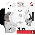 Amazon.com: GE Single Pole Rotating Dimmer Switch, Rotate On/Off, Use ...