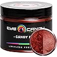 Eye Candy Pigments Premium Red Mica Powder - Candy Red (50gr) - for Epoxy, Resin, Soap, Paint, Woodworking, Acrylic Pouring, Bath Bombs, Fishing Lures - DIY Arts and Crafts Additive