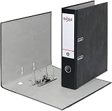 Rexel Foolscap Lever Arch File Black 75 mm Spine 500 Sheets Capacity view 5