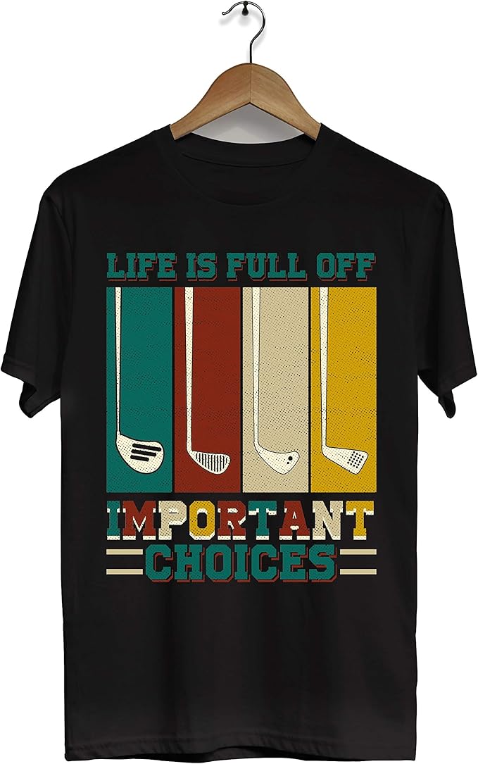 Amazon.com: THTIEN-VIRAL Life is Full of Important Choices Funny Golf Player Cool Golfer Costume 