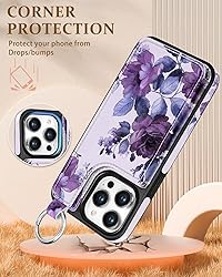 Lotadilo for iPhone 15 Pro Wallet Case with Card