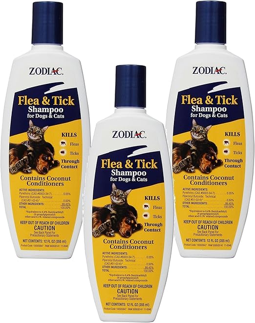 zodiac flea and tick shampoo
