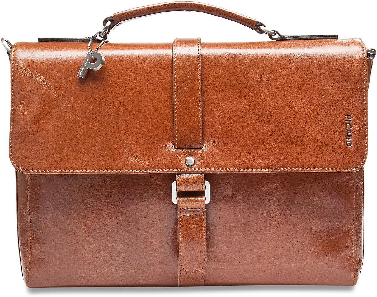 picard leather briefcase