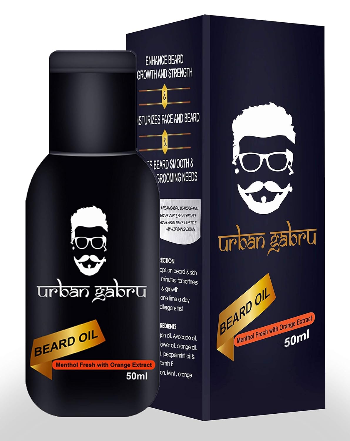 UrbanGabru Beard Oil - 50ml: Amazon.in: Health & Personal Care