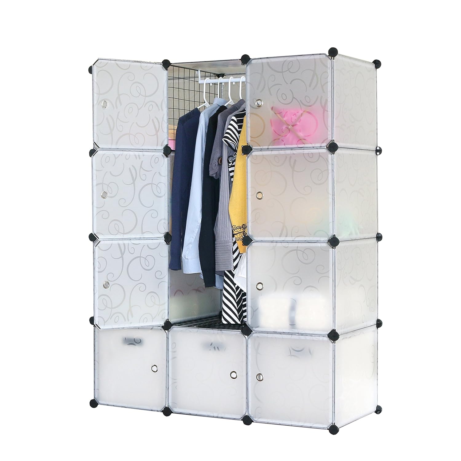 Wardrobes Wardrobe Closet Cupboard Storage Organizer 6 Cube