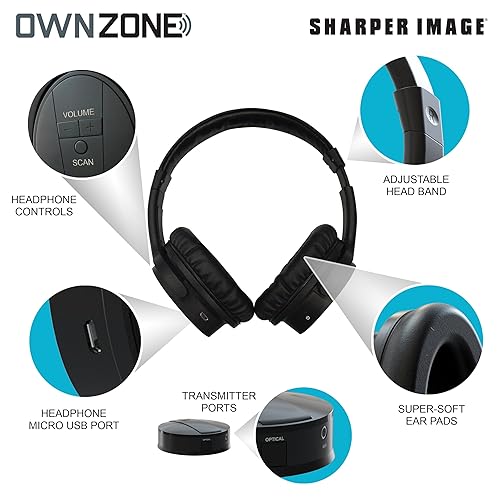 Optical Cable Sharper Image Own Zone Headphones Manual Own Zone By