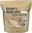 Anthony's Organic White Whole Grain Quinoa, 4 lb, Gluten Free & Non GMO
