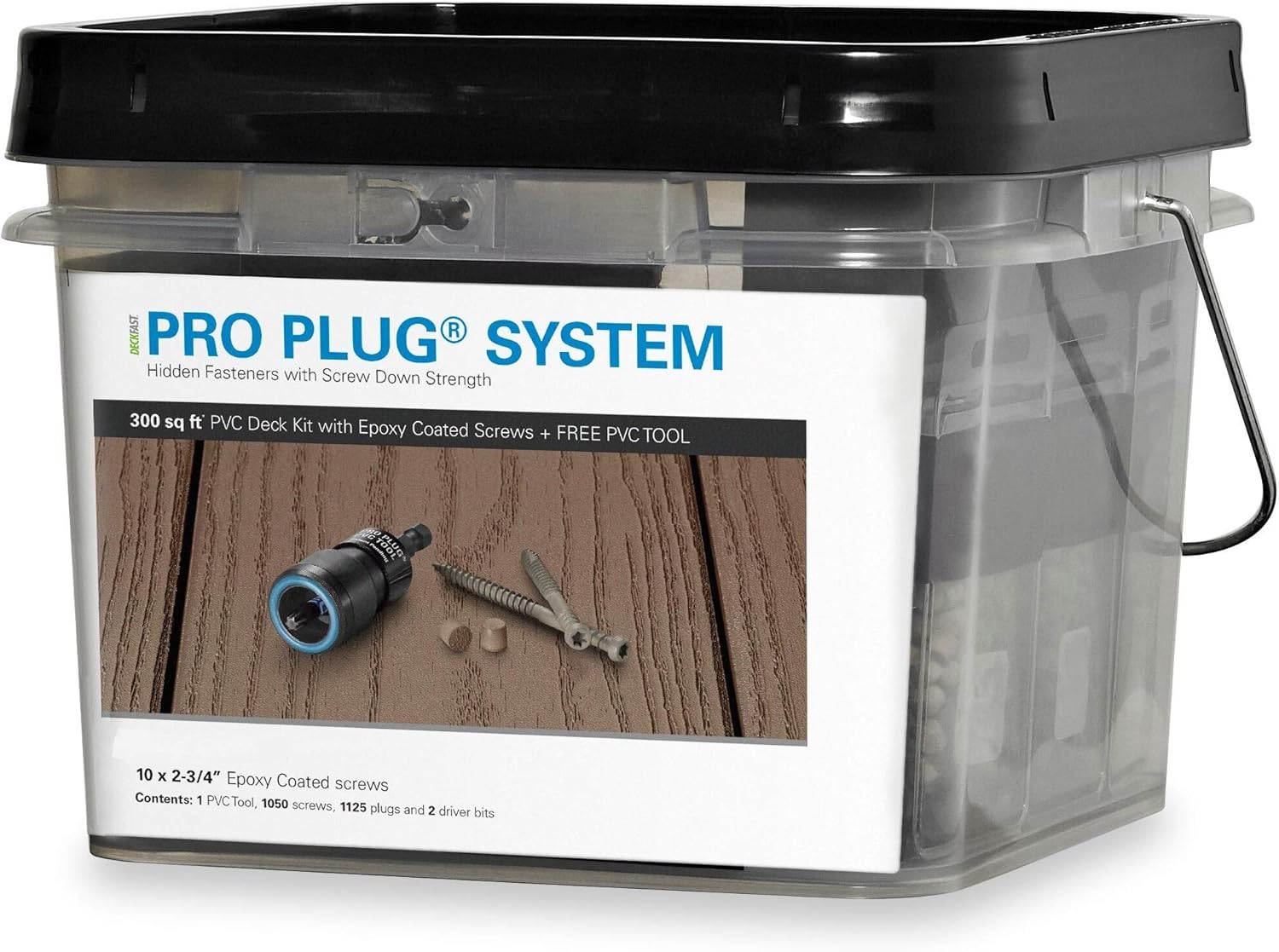 Pro Plug System for Wolf Weathered Ipe Decking with 10 x 2