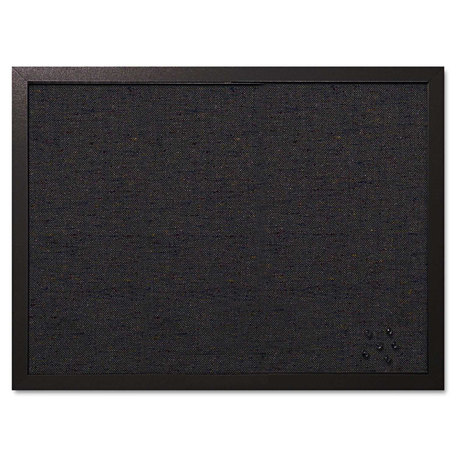 MasterVision Bulletin Board, 18" x 24", Dark Fabric Message Board