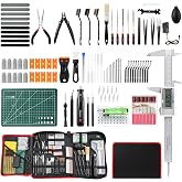 Sakerneo 135Pcs 3D Printer Tool Kit with Storage Bag,3D Printer Accessories | Model kit tools with Rotary Tool, Caliper, Nozzle Clean for Print Removal, Deburring, Drilling for Bambu Lab,FDM,SLA Printers