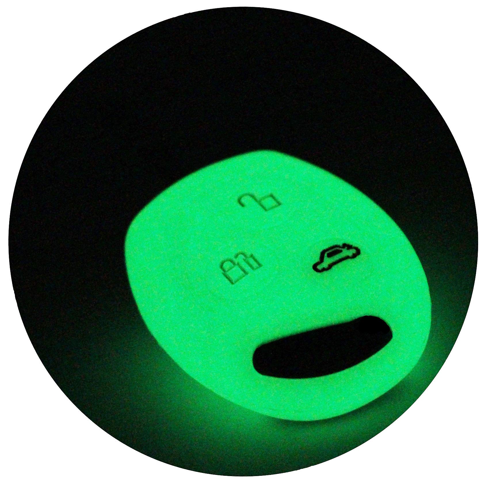 FF Silicone Key cover for 3-button key, car key cover by Finest-Folia