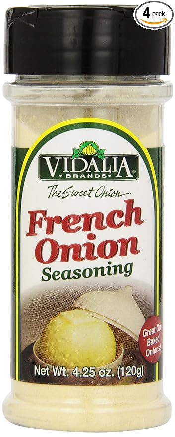 Vidalia marca francesa Onion Seasoning, 11,4 ml (Pack de 4 ...