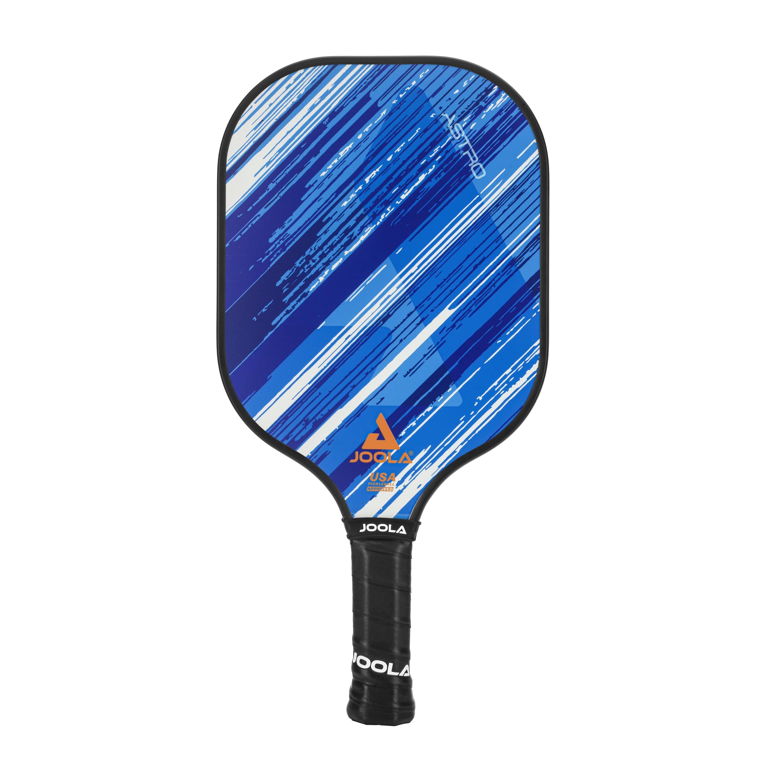 JOOLA Astro 12 Pickleball Racket with Fibreglass Surface, Polymer Core and USAPA Certification - Ideal for Beginners and Recreational Players, Blue, 38 x 20 cm